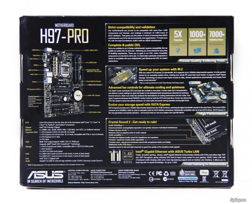 Asus h97-pro - hoàn hảo ở tầm trung- thấp - 3