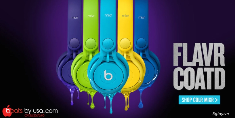 Beats giới thiệu beats mixr colr coatd cho hè này - 1