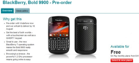 Blackberry bold 9900 có mặt vào 128 - 1