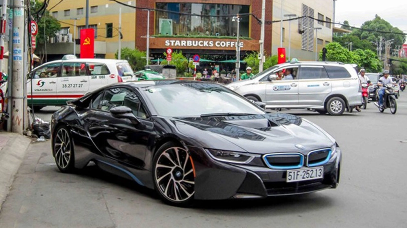 Bmw i8 của thiếu gia sài thành lần đầu xuống phố - 1