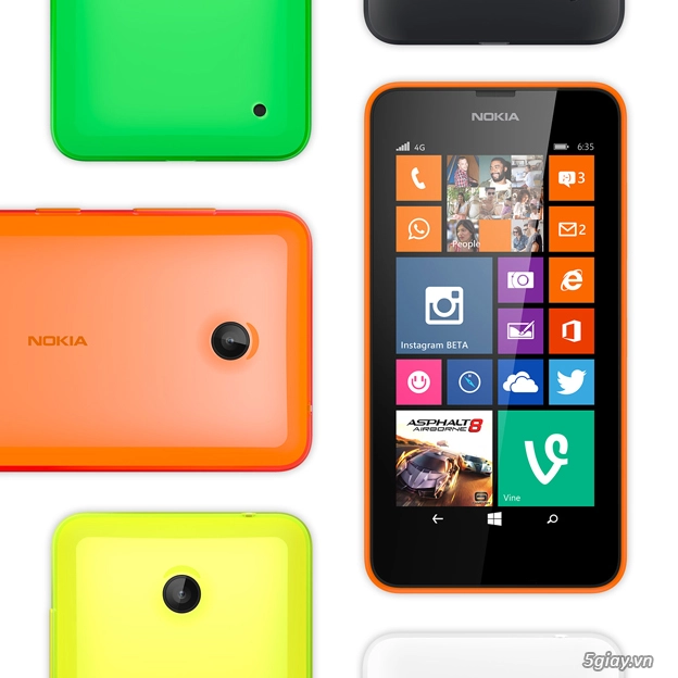 Bộ ba nokia lumia 630 635 930 chính thức được công bố tại build 2014 - 3
