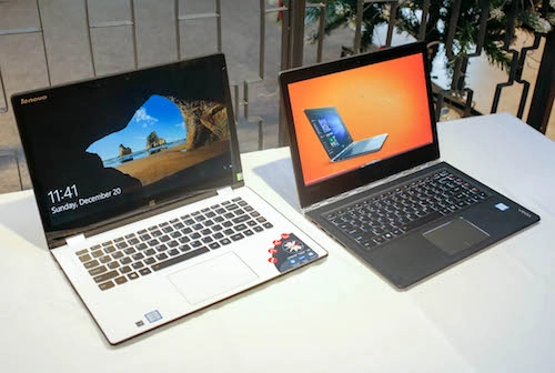 Bộ đôi laptop màn hình xoay mới của lenovo tại việt nam - 1