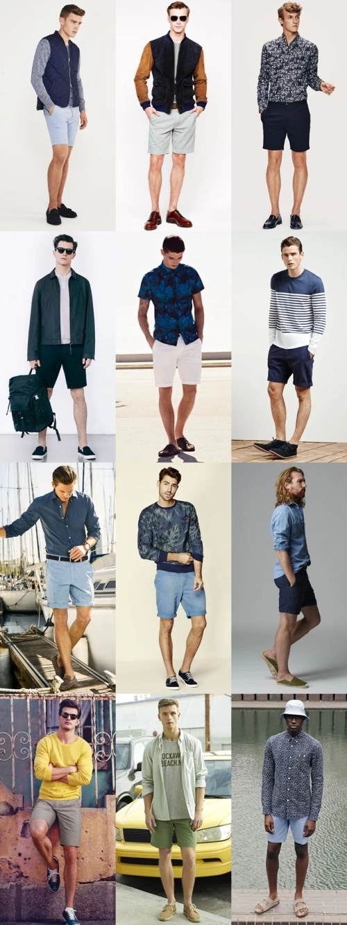 Cách mặc quần short nam đẹp theo xu hướng thời trang hè 2015 - 2