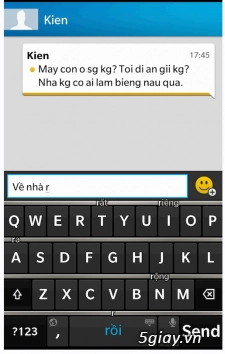 Cách sử dụng bàn phím blackberry 10 hiệu quả nhất - 2