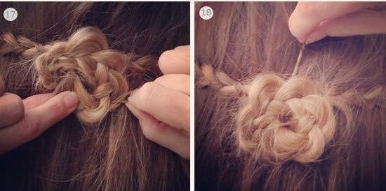 Cách tết tóc nữ hình hoa mai đẹp 2016 đơn giản dễ làm tại nhà - 10