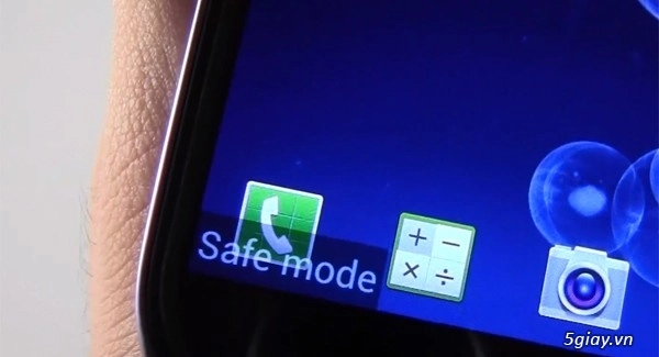 Cách vào chế độ safe mode trên android - 1