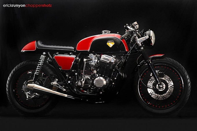 Cafe racer honda cb750 - ly cafe đậm chất - 2