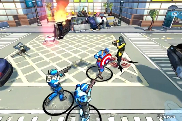 Captain america the winter solder - game nhập vai hay mới nhất cho android - 2
