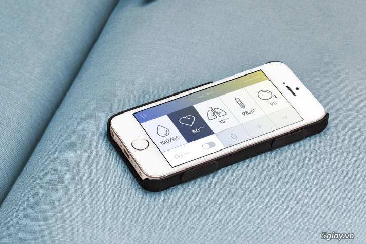 Case cao cấp đo huyết áp nhịp tim và hơn thế nữa cho iphone - 1