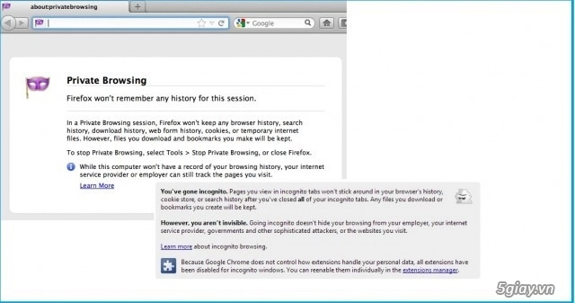 Chế độ ẩn danh khi duyệt web chưa hẳn đã an toàn - 2
