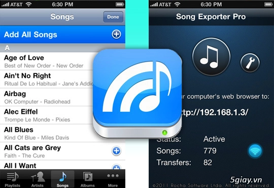 Chép nhạc từ iphone ipad sang pc với song exporter pro - 2