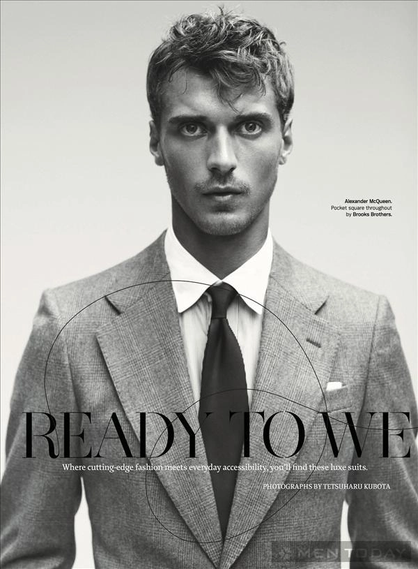 Clément chabernaud trẻ trung và lịch lãm với suit trên tạp chí details - 2