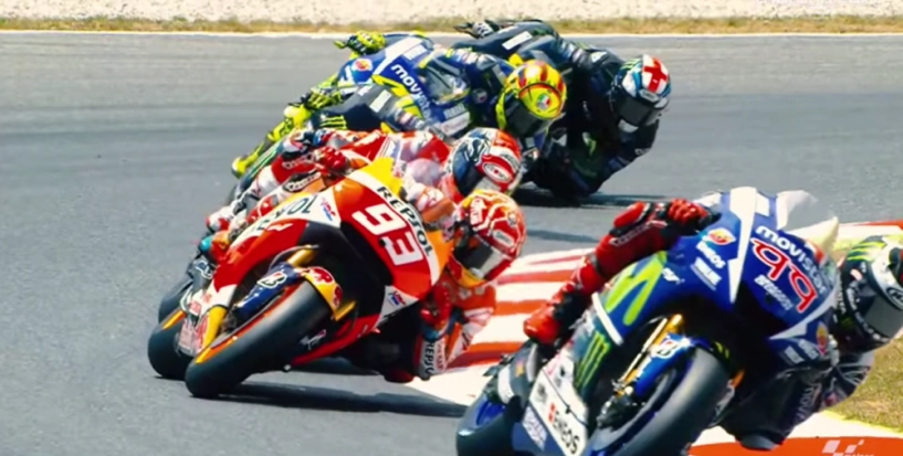 clip tổng hợp những hình ảnh gay cấn tại chặng 7 motogp 2015 - 1