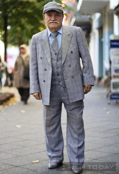 Cụ ông 83 tuổi gây sốt với gu thời trang sành điệu - 1