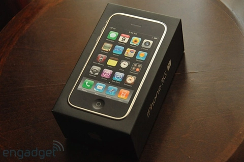 đập hộp iphone 3gs đầu tiên - 1