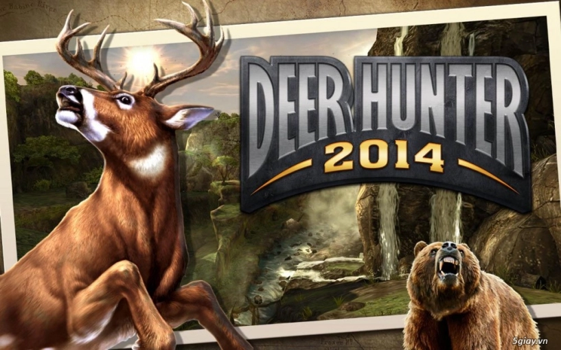 Deer hunter 2014 - game bắn súng săn hổ báo cáo chồn đủ các loài động vật - 1