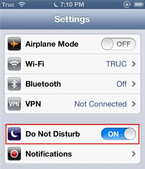 do not disturb tính năng bạn nên biết trên iphone - 1