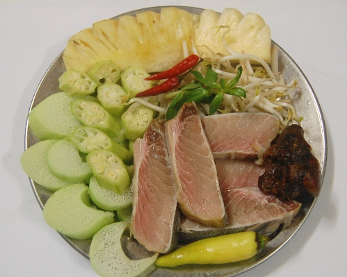 Độc đáo cá cờ nấu canh chua - 1