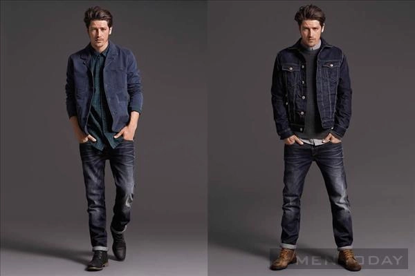 Đón thu đông nam tính với trang phục denim từ selected homme - 1