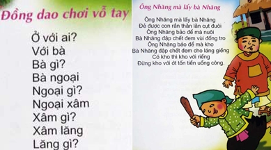 Đồng dao phản cảm có thể làm hư trẻ - 1