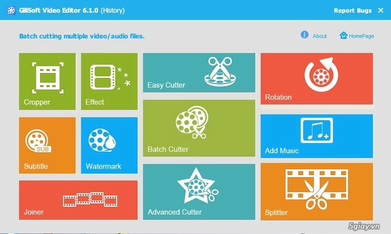 Download gilisoft video editor 610 full - phần mềm chỉnh sửa video mạnh mẽ - 1