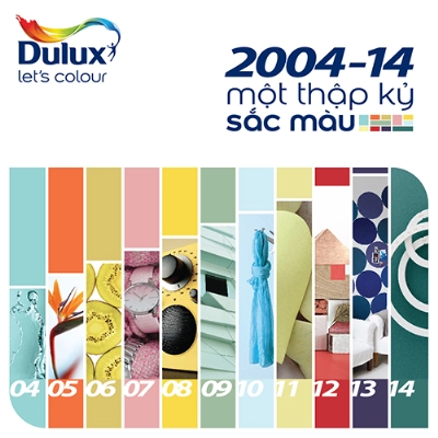 Dulux kỷ niệm một thập kỷ sắc màu - 1