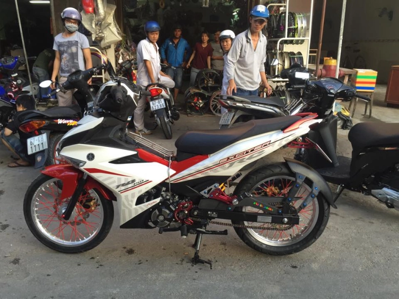 Exciter 150rc độ bánh căm nhẹ nhàng - 3