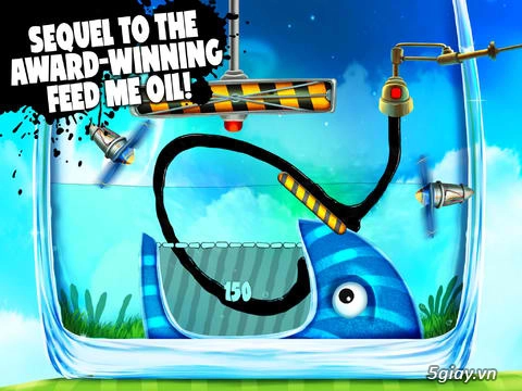 Feed me oil 2 đình đám ra mắt trên ios - 2