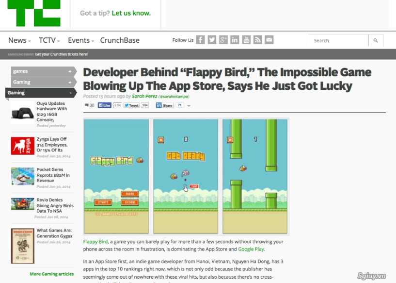 Flappy bird - game việt đánh bại clash of clans trên ios và android - 2