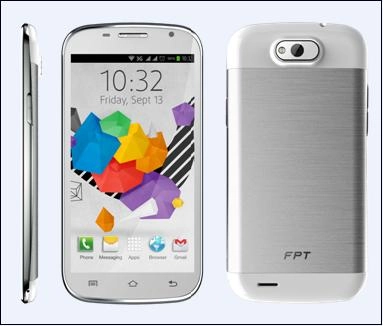 Fpt f80 smartphone màn hình lớn 5 inch thiết kế thời trang - 1
