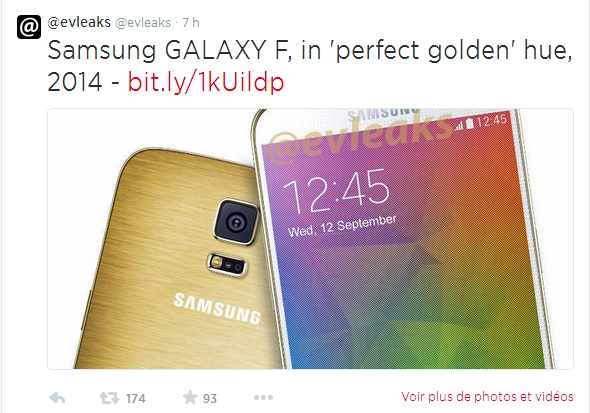 Galaxy f sẽ có thêm phiên bản màu vàng thời thượng - 2
