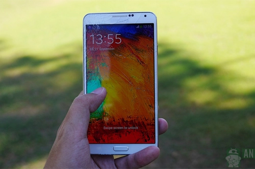 Galaxy note 3 được thả rơi để thử độ bền - 1