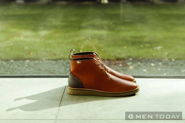 Giày boots nam thu đông 2013 từ lacoste essential design - 3