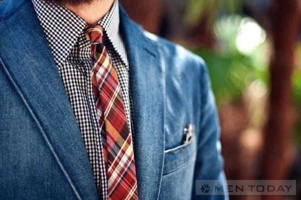 Gợi ý cách phối họa tiết cho áo sơ mi và cravat - 4