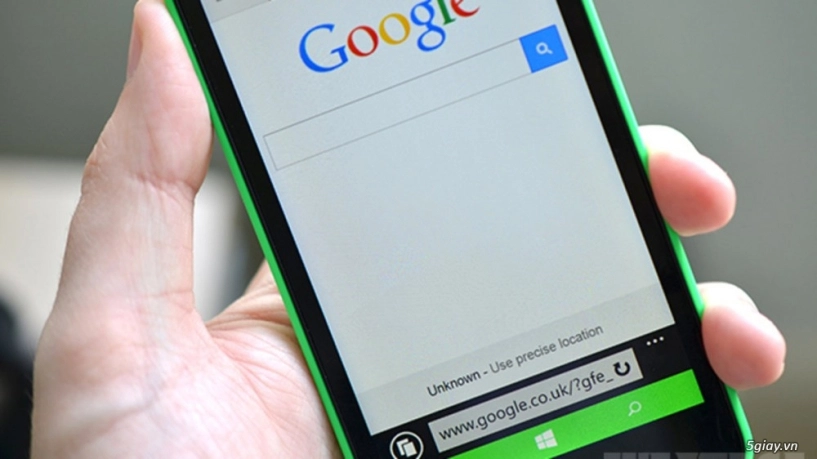 Google search bị microsoft cấm cửa trên lumia đời mới - 1
