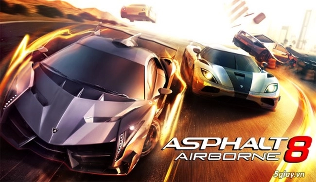 Hack game asphalt 8 - airborne full tiền và sao trên android không cần root máy - 1