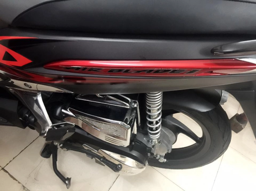 Honda airblade fi thái màu đỏ nhám đen 2k11 - 13