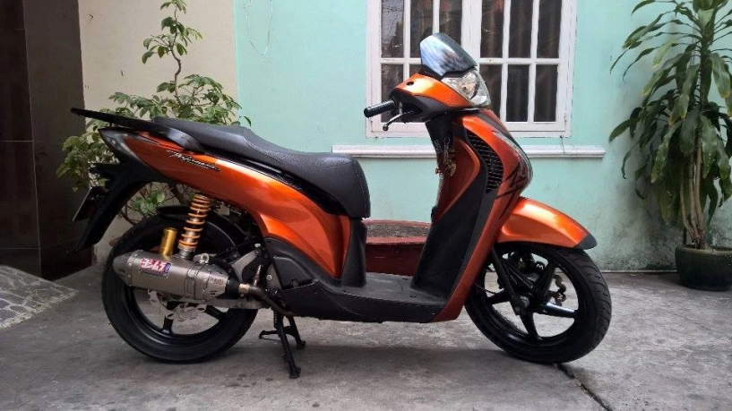 Honda sh độ pô zin yoshimura titan kèm tiêu đã mode - 1