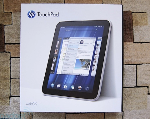 Hp touchpad trắng chạy chip 15 ghz và mạng 4g - 1