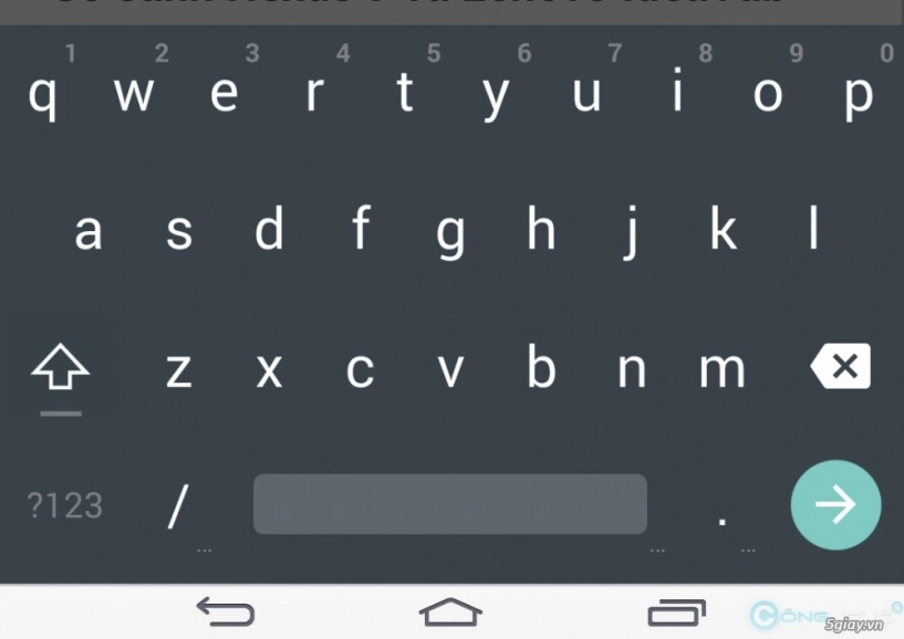 hướng dẫn cài đặt bàn phím của android l - 1