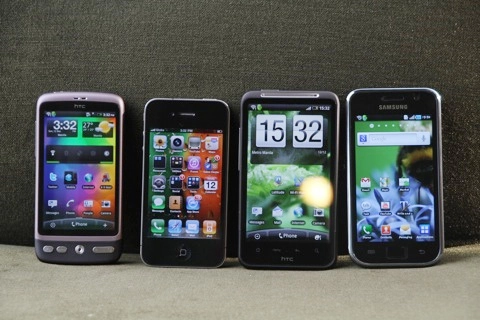 Iphone 4 và htc hàng xách tay lên giá - 1