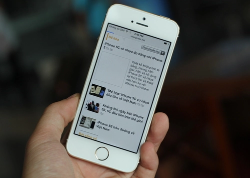 Iphone 5s đầu tiên về việt nam giá hơn 20 triệu đồng - 1