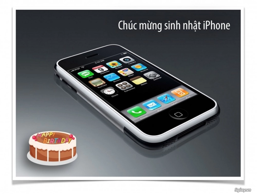 Iphone chúc mừng sinh nhật tròn 7 tuổi - 1