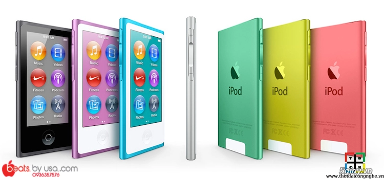 Ipod nano gen 7 máy nghe nhạc bán chạy nhất hè 2014 - 1