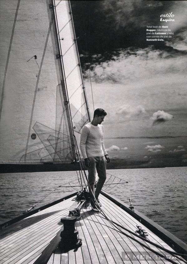 Jimmy young chàng thủy thủ bụi bặm trên tạp chí esquire espaa - 1