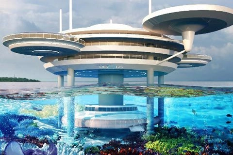 Khách sạn dưới nước lớn nhất thế giới - 2