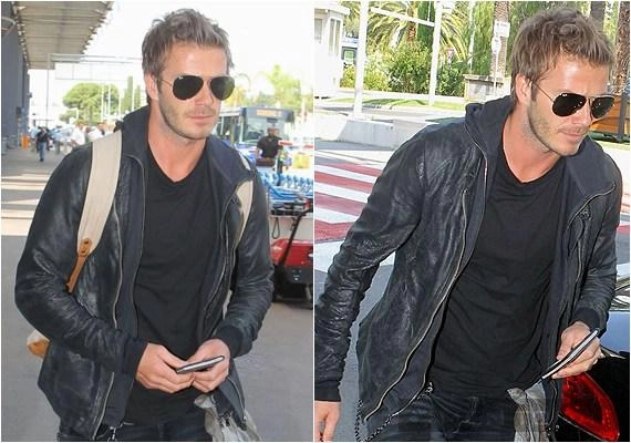 Kính mát ray-ban aviator và sao nam - 5