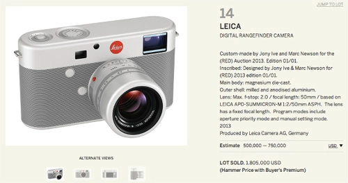 Leica m do jonathan ive thiết kế được mua giá 18 triệu usd - 1