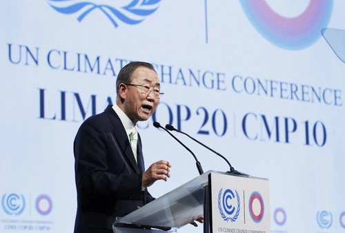 Liên hợp quốc thống nhất nền tảng cho thỏa thuận khí hậu 2015 - 1