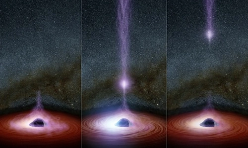 Lý giải về quầng hào quang rực sáng trên hố đen - 2